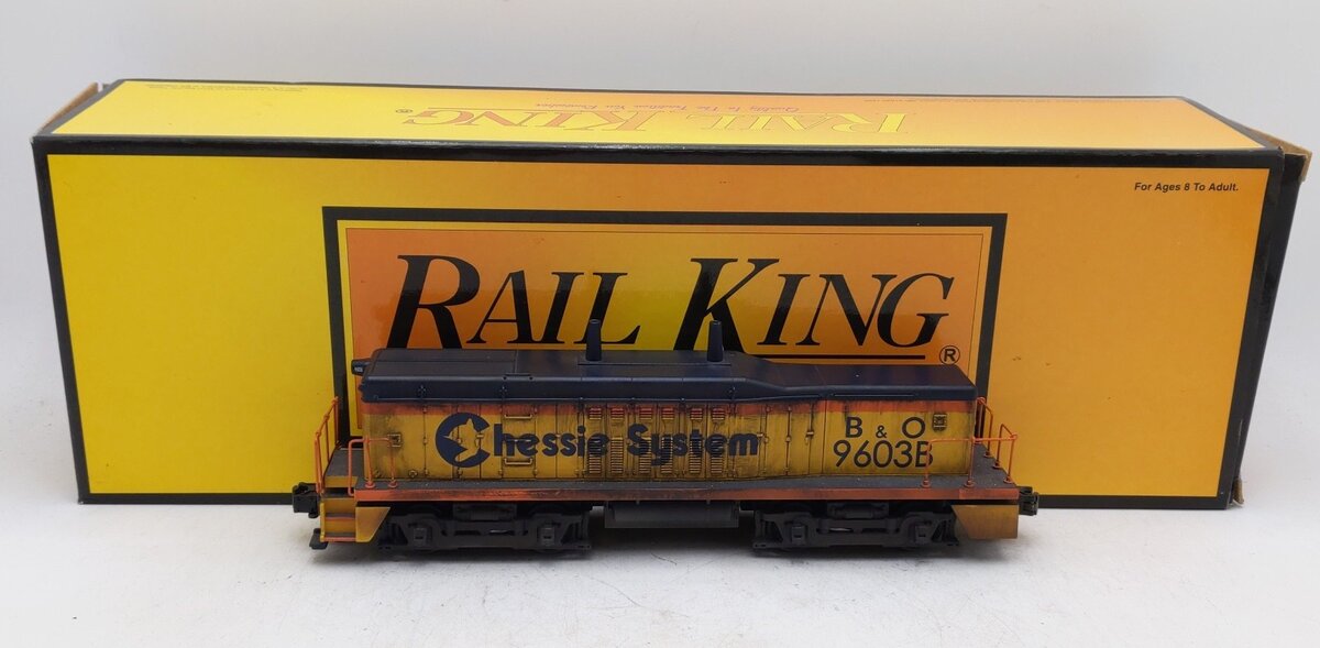 MTH 30-2365-3 Chessie SW-9 Calf Diesel Switcher #9603B EX/Box