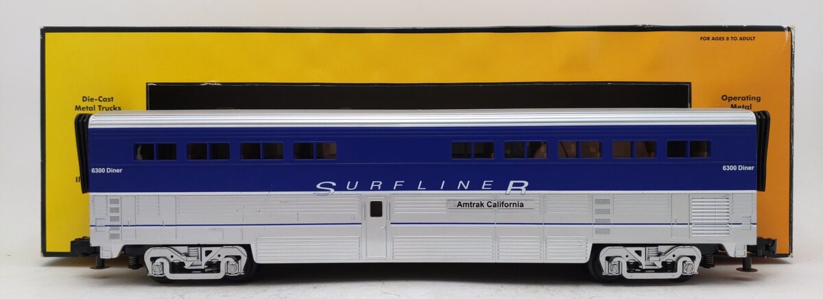 MTH 30-6510 O Gauge Amtrak SuperLiner Business Class Diner Car EX/Box