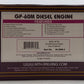 MTH 20-2869-3 BNSF GP-60M Non-Powered Diesel Engine #138 EX/Box