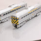 MTH 30-2390-3 Chicago & North Western RDC Budd Car Add-On Set #9934/9932 LN/Box