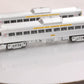 MTH 30-2390-3 Chicago & North Western RDC Budd Car Add-On Set #9934/9932 LN/Box