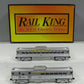 MTH 30-2390-1 Chicago & North Western RDC Budd Car Set w/PS2 #9935/9933 LN/Box