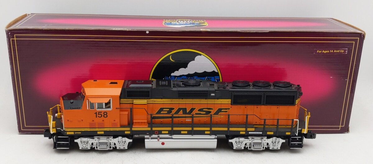 MTH 20-2870-3 BNSF GP-60M Non-Powered Diesel Engine #158 EX/Box