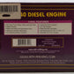 MTH 20-2519-3 Custom Weathered CSX GP-40 Non-Powered Diesel Engine #9720/Box