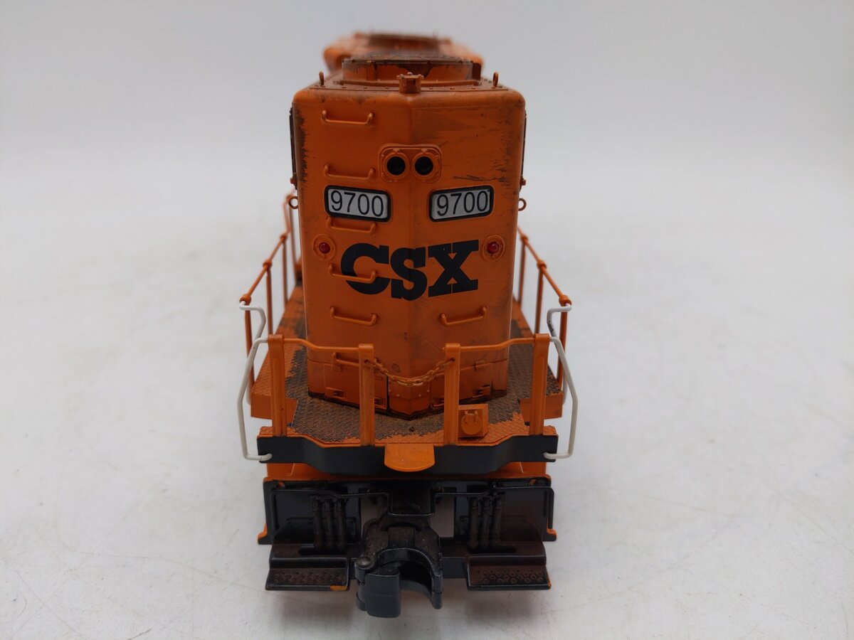 MTH 20-2519-1 O Gauge Custom Weathered CSX GP-40 Diesel Engine w/PS2 #9700/Box