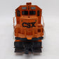 MTH 20-2519-1 O Gauge Custom Weathered CSX GP-40 Diesel Engine w/PS2 #9700/Box