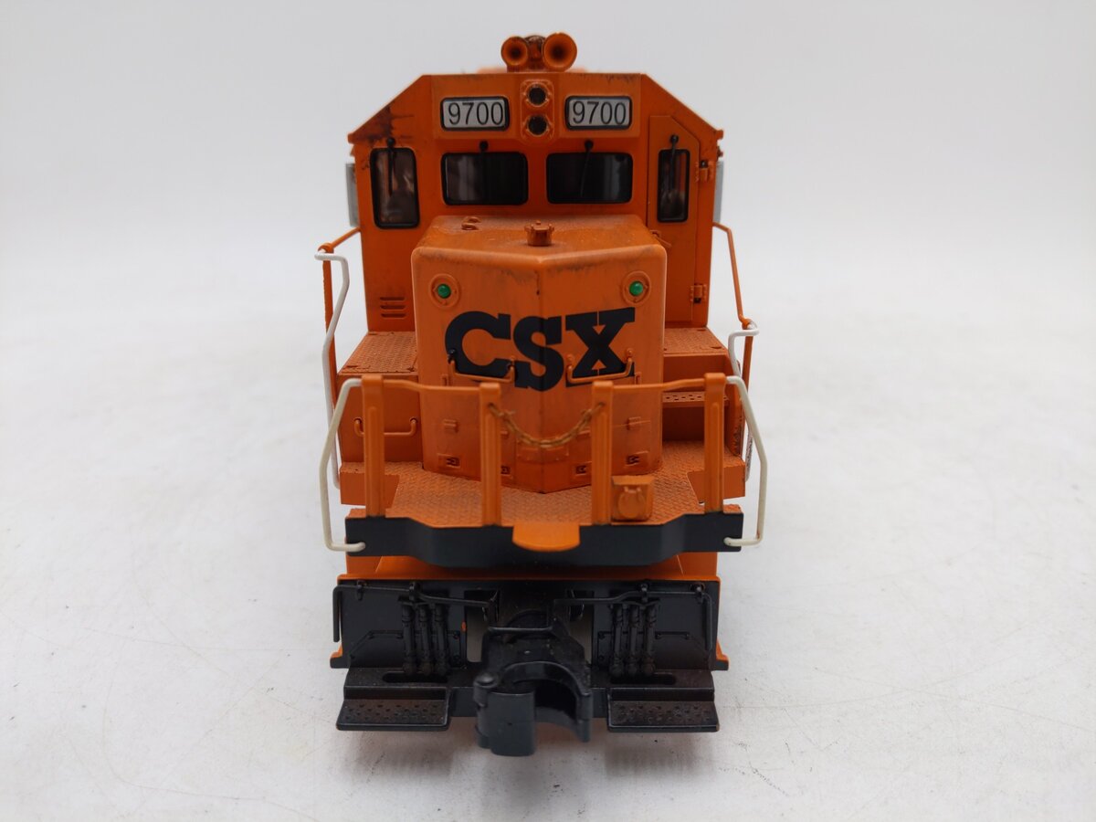 MTH 20-2519-1 O Gauge Custom Weathered CSX GP-40 Diesel Engine w/PS2 #9700/Box