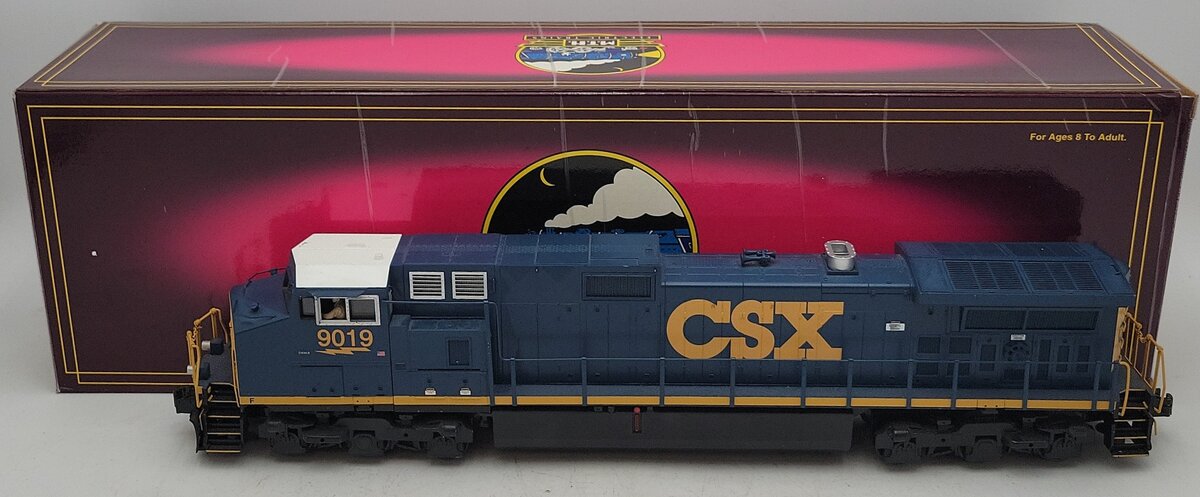 MTH 20-2428-3 CSX Dash-9 Non-Powered Diesel Engine #9019 EX/Box