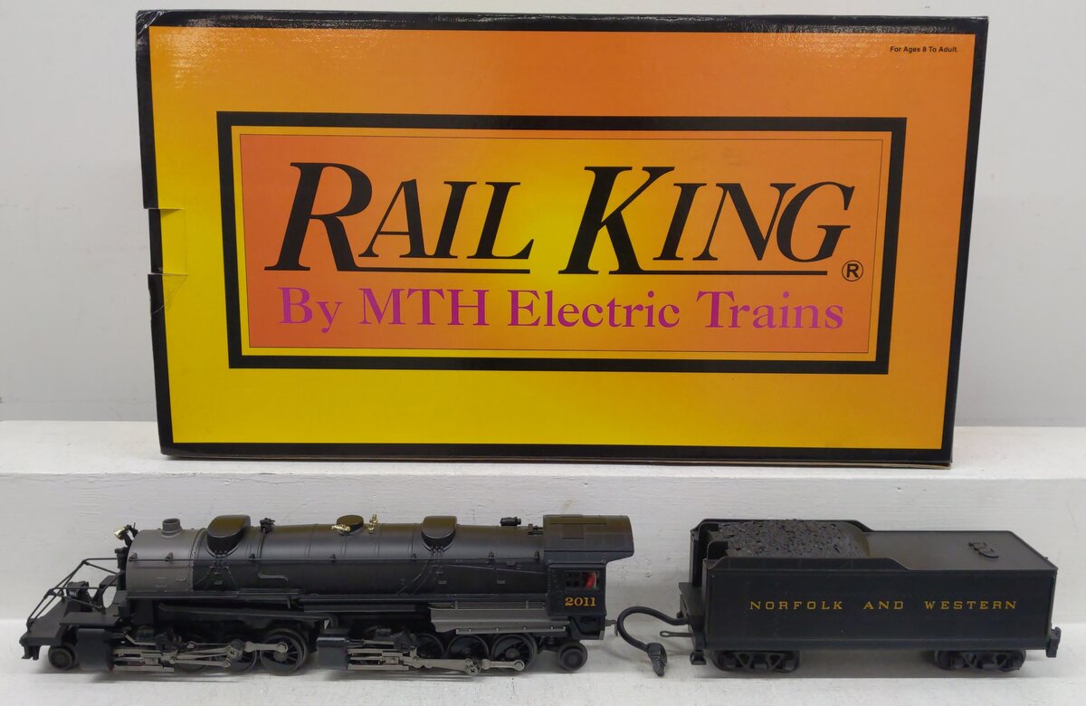 MTH 30-1307-1 Norfolk & Western 2-8-8-2 USRA Steam Engine w/PS2 #2011 LN/Box