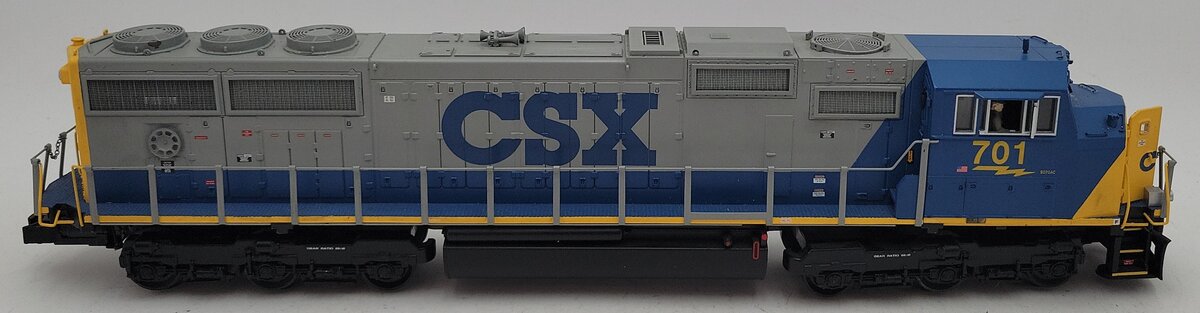MTH 20-2375-1 SD70 MAC CSX Diesel Engine w/PS2 #701 EX/Box