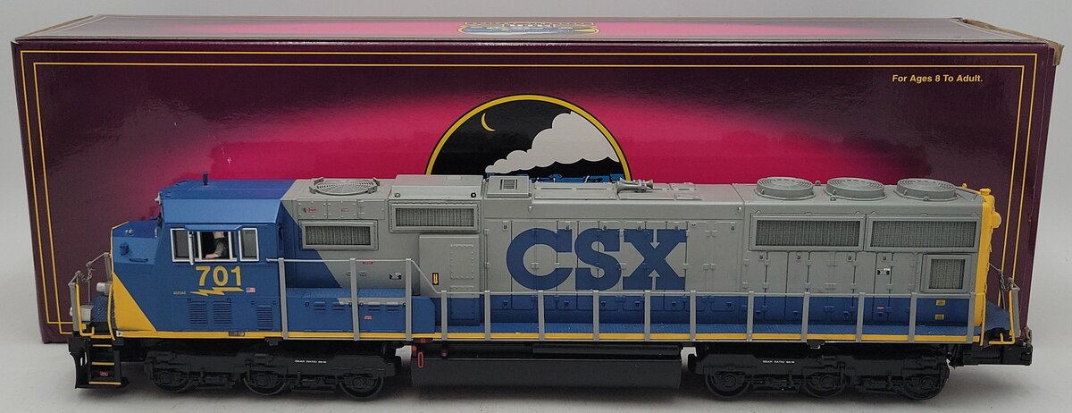 MTH 20-2375-1 SD70 MAC CSX Diesel Engine w/PS2 #701 EX/Box