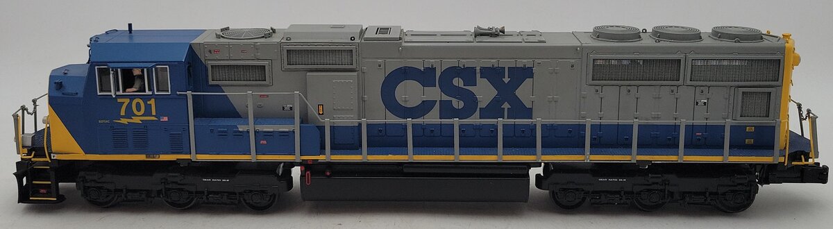MTH 20-2375-1 SD70 MAC CSX Diesel Engine w/PS2 #701 EX/Box