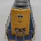 MTH 20-2375-1 SD70 MAC CSX Diesel Engine w/PS2 #701 EX/Box