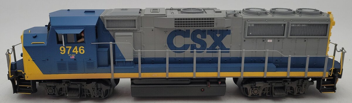 MTH 20-2463-1 O Gauge CSX GP-60M Diesel Engine #9746 w/PS2 LN/Box