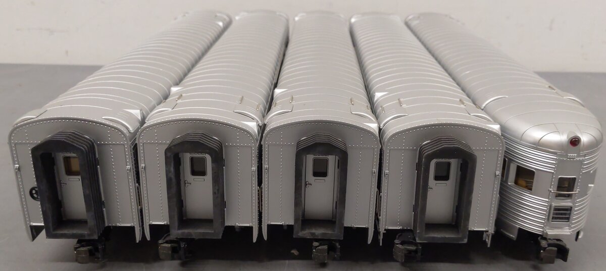 MTH 20-65020 O New York Central 70' Streamlined Passenger Car Set (Set of 5) EX/Box
