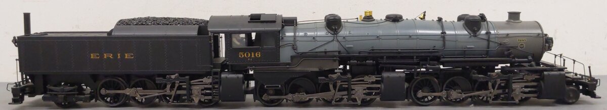 MTH 20-3360-1E O Erie 2-8-8-8-2 Steam Engine & Tender w/PS2 #5016 EX/Box