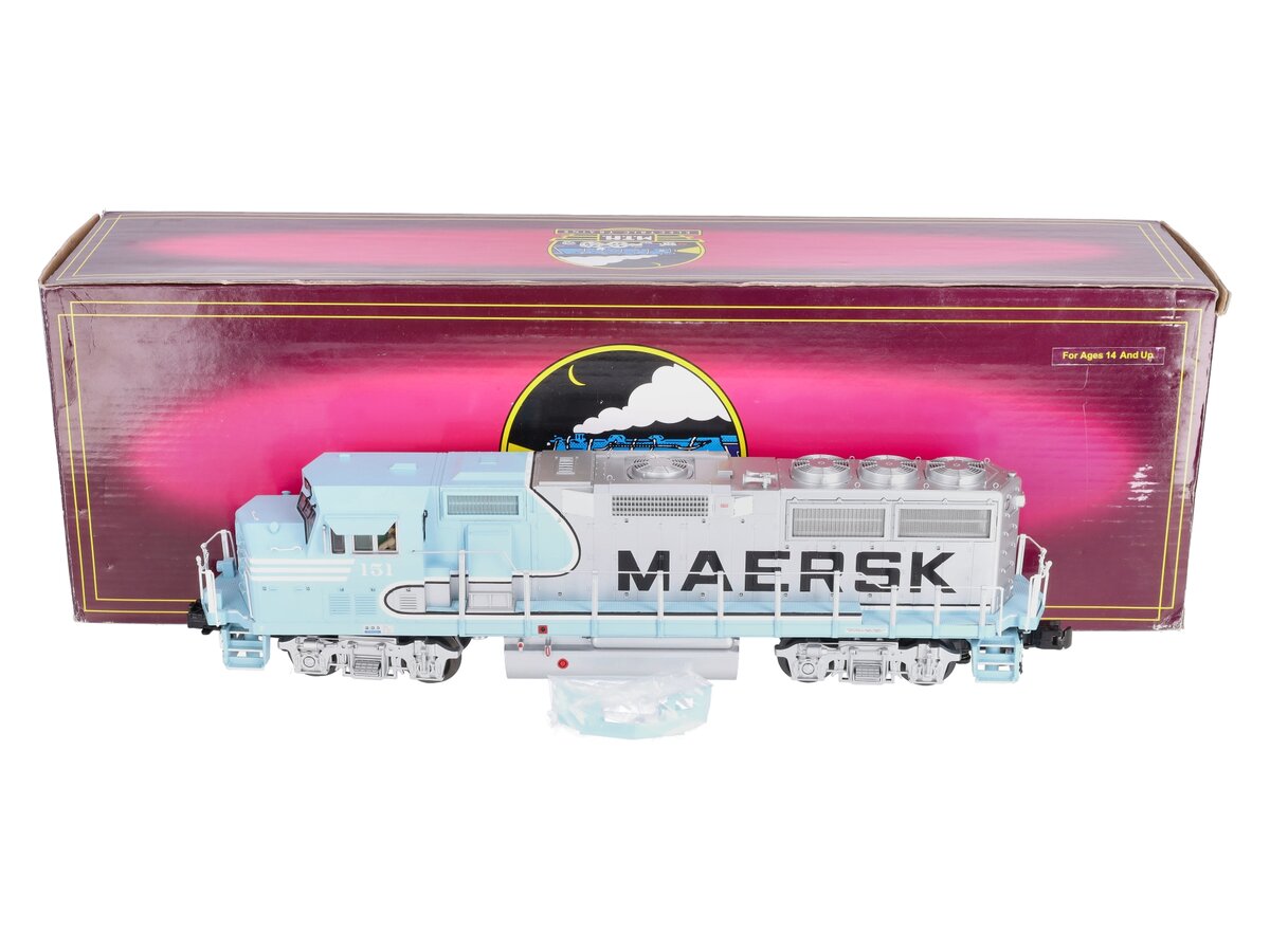 MTH 20-2871-3 Maersk GP-60M Non-Powered Diesel Engine #151 LN/Box