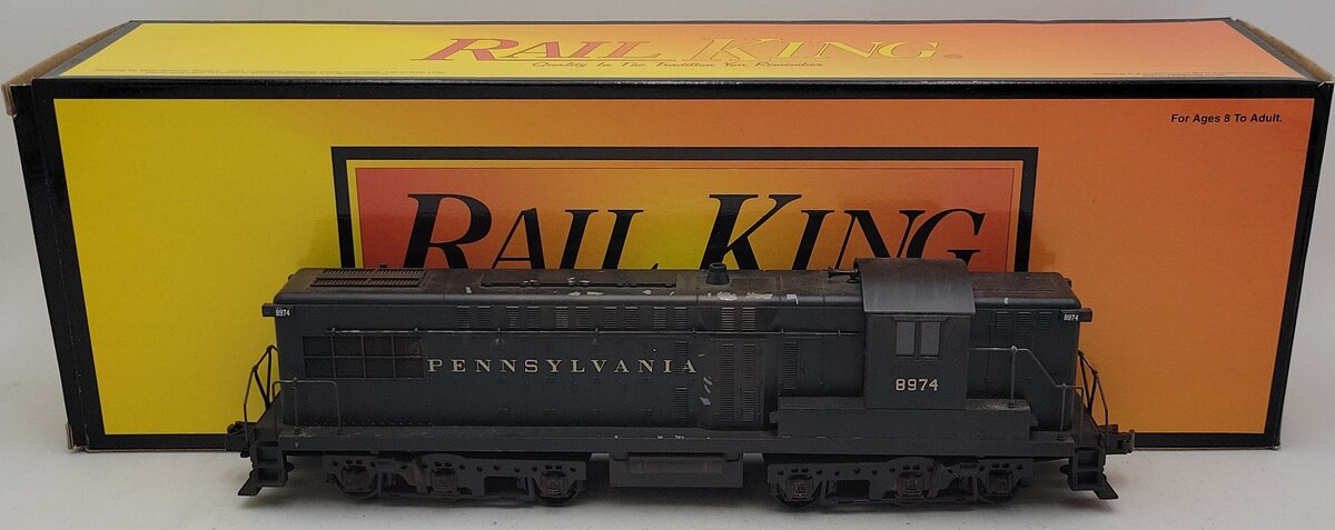 MTH 30-2379-3 Pennsylvania AS-616 Non-Powered Diesel Engine #8974- Weathered/Box