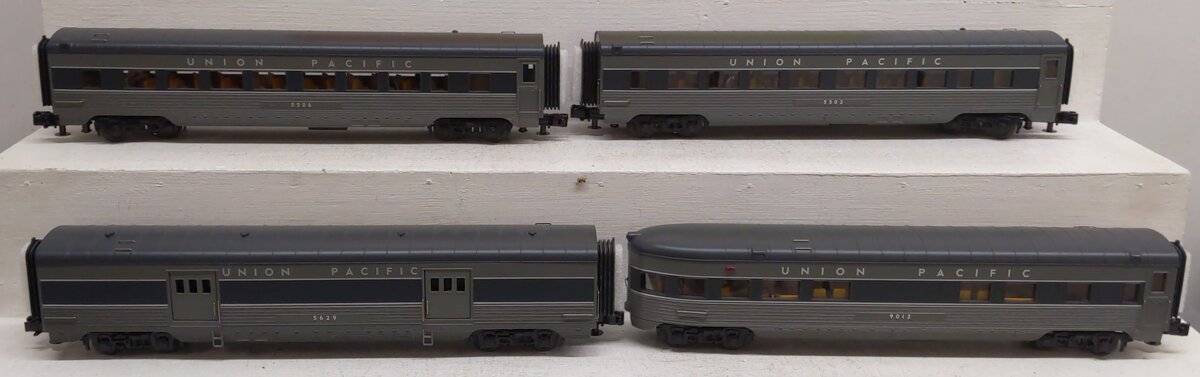 MTH 30-1514P O Union Pacific 4-Car 60' Streamlined Passenger Set LN/Box