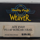 Weaver U2112 Akron Canton & Youngstown Box Car #1849- Weathered/Box