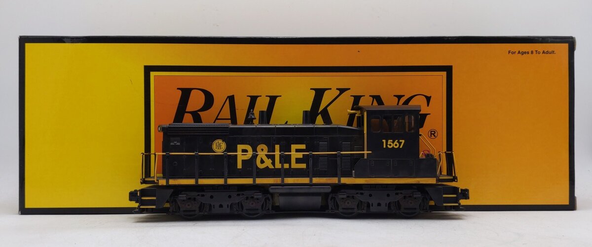 MTH 30-2375-3 O Pittsburgh & Lake Erie SW-1500 Non-Powered Diesel Switcher #1567 EX/Box