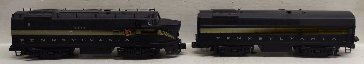MTH 20-2293-1 O Gauge Pennsylvania Sharknose AB Diesel Engine Set w/PS2 #9711B LN/Box