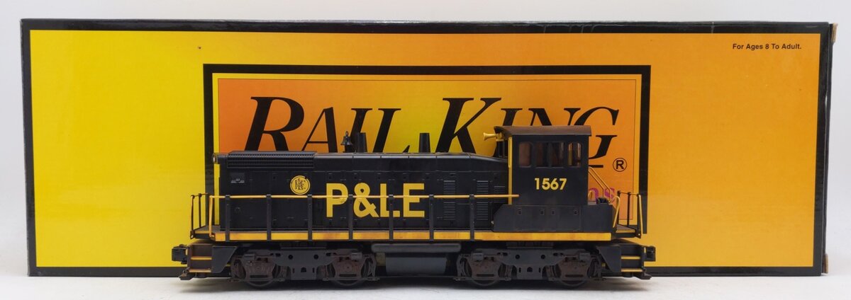 MTH 30-2375-3 O Pittsburgh & Lake Erie SW-1500 Non-Powered Diesel Switcher #1567 EX/Box