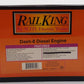 MTH 30-2307-1 BNSF (Pumpkin) Dash-8 Diesel Engine with Proto-Sound 2.0 #810 EX/Box
