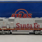 Atlas 1292-6 O Santa Fe GP60B Diesel Locomotive w/TMCC #335 EX/Box