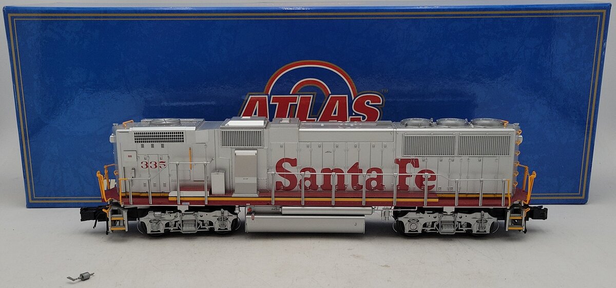 Atlas 1292-6 O Santa Fe GP60B Diesel Locomotive w/TMCC #335 EX/Box