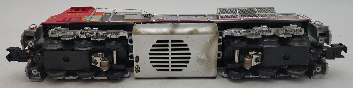 MTH 30-2281-1 O Scale Weathered ATSF SD90-MAC SF Diesel Engine w/PS2 #9112/Box