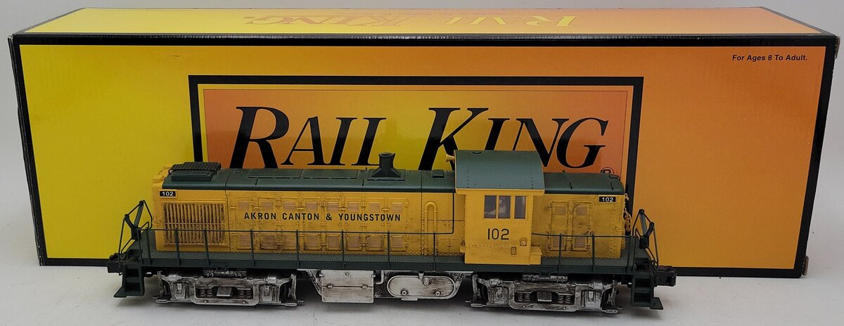 MTH 30-2623-1 O Gauge Weathered Akron Canton Youngstown RS1 Diesel Loco #102/Box