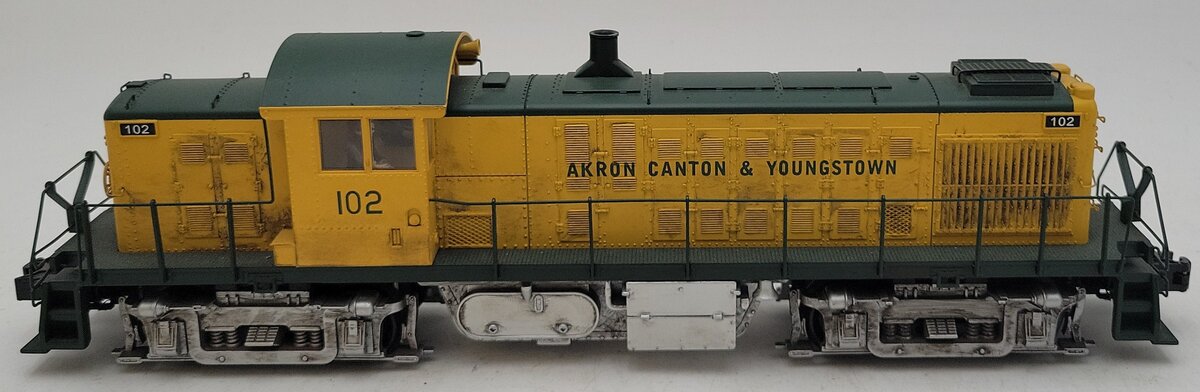MTH 30-2623-1 O Gauge Weathered Akron Canton Youngstown RS1 Diesel Loco #102/Box