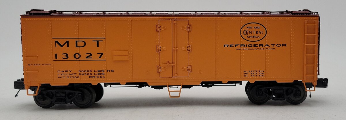MTH 20-94256 O NYC 40' Steel Reefer Car #13027 LN/Box