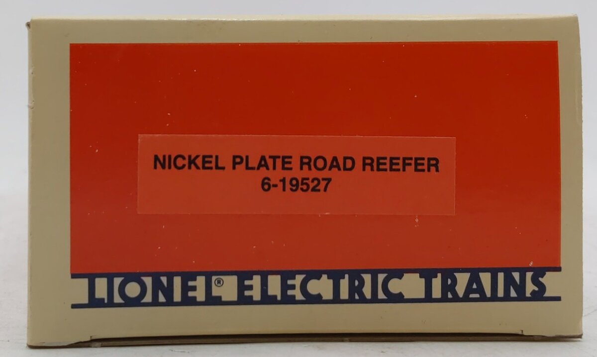 Lionel 6-19527 O Nickel Plate Road Reefer NIB