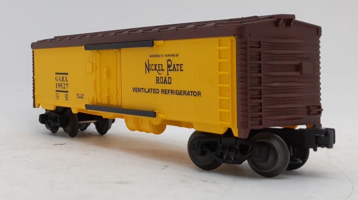 Lionel 6-19527 O Nickel Plate Road Reefer NIB