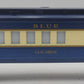 Lionel 6-19000 O Gauge Blue Comet "Giacobini" Dining Car VG/Box