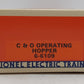 Lionel 6-6109 O Gauge Chesapeake and Ohio Operating Hopper #6109 NIB