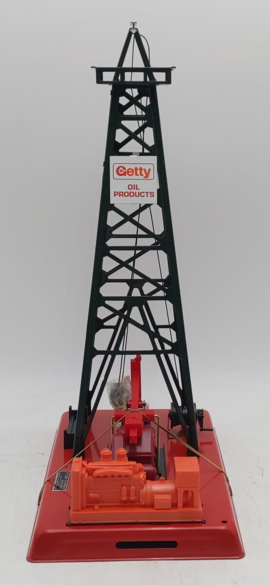 Lionel 6-2305 O Gauge Getty Operating Oil Derrick And Pump LN/Box