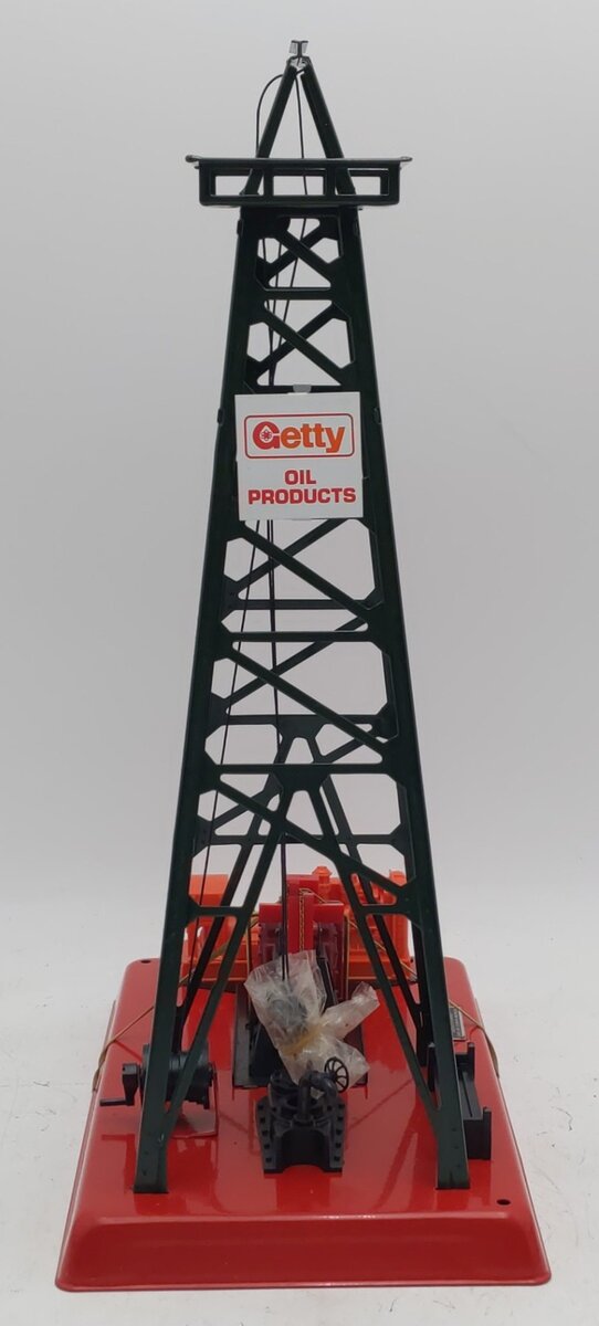 Lionel 6-2305 O Gauge Getty Operating Oil Derrick And Pump LN/Box