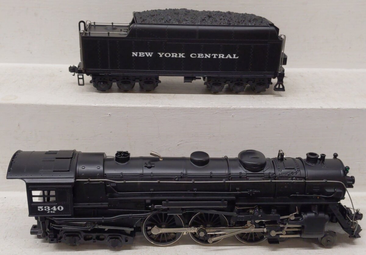 Lionel 6-18005 O NYC 4-6-4 700E Hudson Steam & Tender #5340 w/ Display Case EX/Box