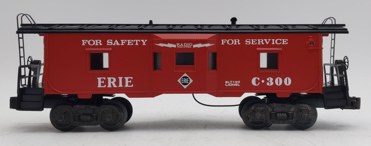 Lionel 6-19719 O Erie Bay Window Caboose W/Illuminated Interior #C-300 NIB