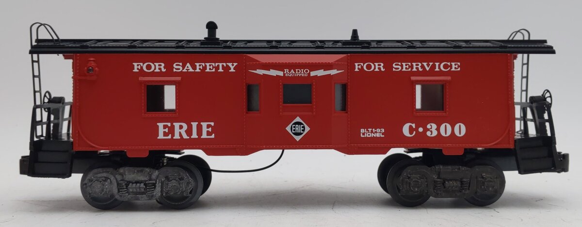 Lionel 6-19719 O Erie Bay Window Caboose W/Illuminated Interior #C-300 NIB
