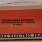 Lionel 6-19807 O Gauge Pennsylvania Extended Vision Smoking Caboose #19807 EX/Box