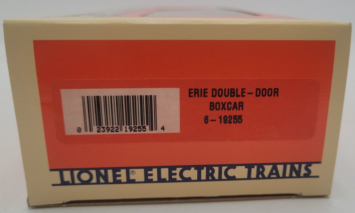 Lionel 6-19255 O Gauge Erie Double Door Boxcar #19255 EX/Box