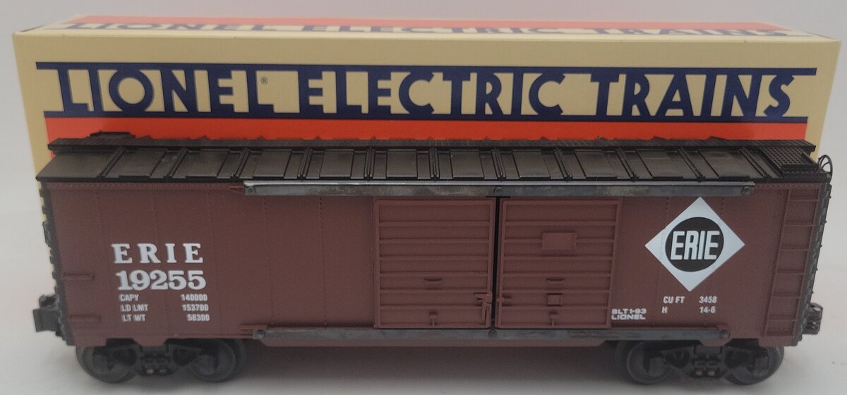 Lionel 6-19255 O Gauge Erie Double Door Boxcar #19255 EX/Box