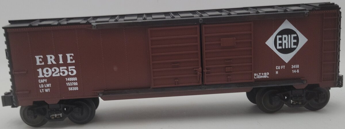 Lionel 6-19255 O Gauge Erie Double Door Boxcar #19255 EX/Box