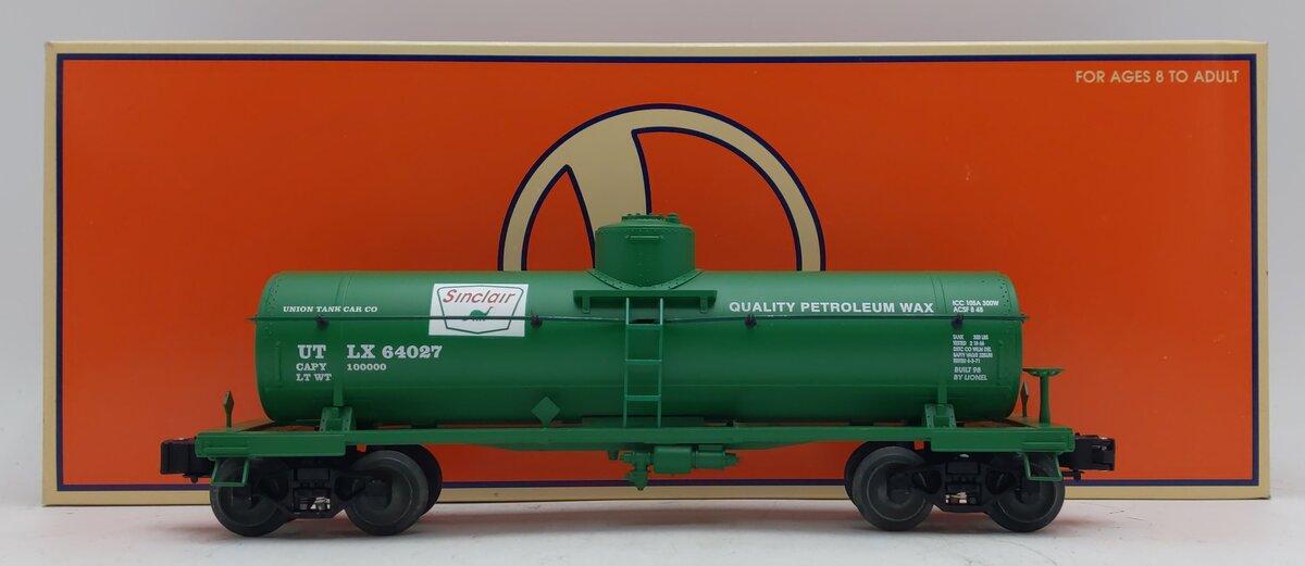 Lionel 6-26979 Sinclair Die-Cast UTLX Tank Car NIB