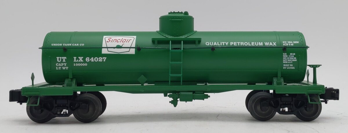 Lionel 6-26979 Sinclair Die-Cast UTLX Tank Car NIB