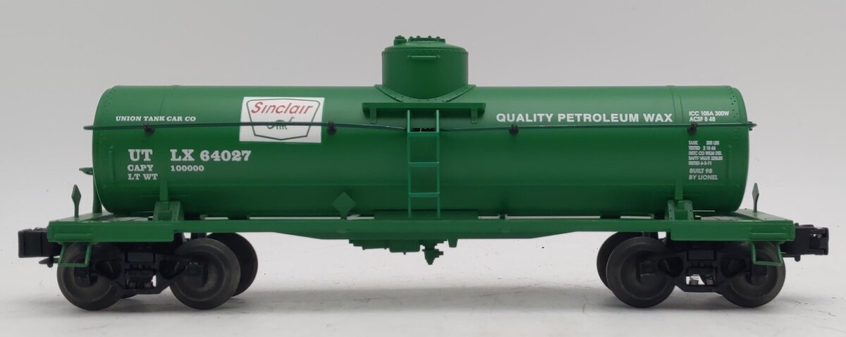 Lionel 6-26979 Sinclair Die-Cast UTLX Tank Car NIB